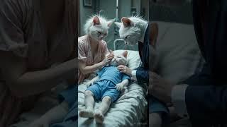 The sad story of beautiful family # short video # Ai video #Mr.amazing-x#