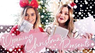 OPENING CHRISTMAS PRESENTS 2017 | Hello October Vlogmas