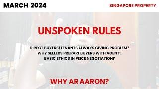 UNSPOKEN RULES - DIRECT BUYERS & TENANTS DON'T UNDERSTAND? PRICE NEGOTIATION ETHICS?