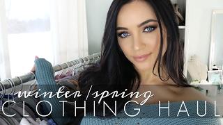 WINTER/SPRING CLOTHING HAUL | Stephanie Ledda