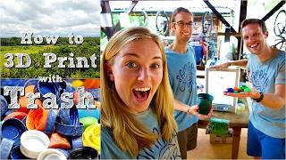 How to 3D Print with Recycled Trash! | Maddie Moate