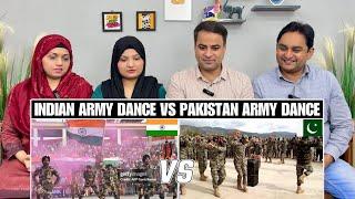 Indian Army Dance Vs Pakistani Army Dance | Indian Vs Pakistani Army Dancing Videos | Reaction!!