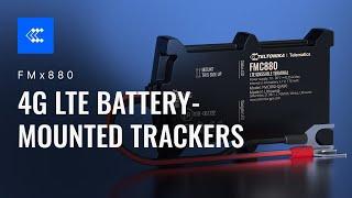 4G LTE Battery-Mounted Trackers | FMx880 | Teltonika