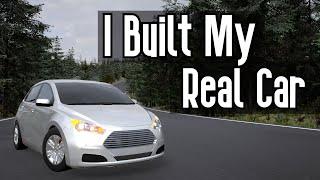 Building my REAL car in Automation/BeamNG Drive #automation #beamng