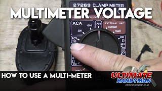 multimeter voltage