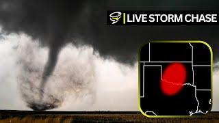 ENHANCED RISK FOR TORNADOES! Live Storm Chaser in Oklahoma