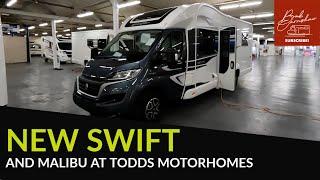 New 2022 Swift Motorhomes And A Malibu Charming At Todds Motorhomes