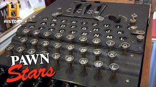 Pawn Stars: SUPER RARE WWII Code Breaking Machine (Season 8) | History