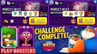 2 Solo/ Perfect Heist Multiplier Madness+Square Matches 8500 and 30000 Score