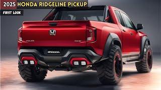 Meet the 2025 Honda Ridgeline: The Ultimate Family-Friendly Pickup!