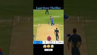 India need 21 runs 6 ball against australia in real cricket siwpe #cricket #shorts