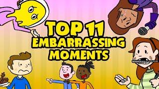 Top 11 Most Embarrassing Moments From Books | Shelf Stuff