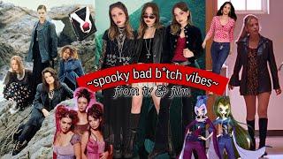 styling iconic 90s/00s characters with ~spooky vibes~ (aka witches & vampires slay)