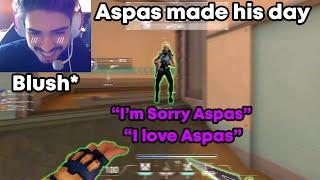 He regretted picking Jett after hearing Aspas's voice & this is what Aspas said...