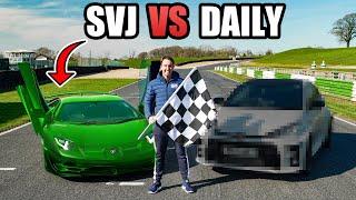 $1,000,000 LAMBORGHINI VS $30,000 CAR CHALLENGE