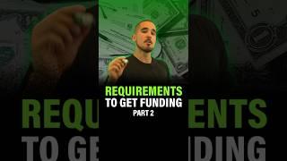 Requirements To Get Funded (Part 2)!!! #requirement #funded #funds #money #businessfunding #funding