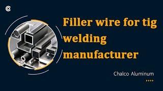 Filler wire for tig welding manufacturer