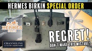 My Very First Hermes SPECIAL ORDER BIRKIN 25! What I Love & One Regret