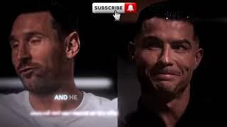 LEO MESSI in CRISTIANO PODCAST. #cristiano #messi #UR.CRISTIANO