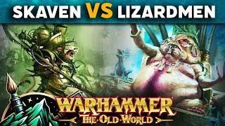 Skaven vs Lizardmen Warhammer The Old World Battle Report