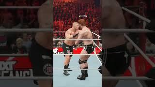 Brock Lesnar delivers Superplex and F5 to Shemus and wins the match #wwe #wwe2k24 #gaming #gameplay