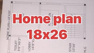 Home plan=18x36