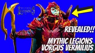 Four Horsemen Mythic Legions  Vorgus Vermilius 2 Figure Revealed!!