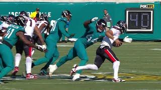 Travon Walker sacks C. J. Stroud for 13-yard loss to force punt