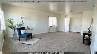 Priced at $139,000 - 1155 Pease Rd. 3, Yuba City, CA 95991