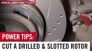 Can You Resurface a Drilled & Slotted Rotor? | PowerStop