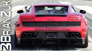 Twin Turbo Lamborghini Gallardo Loses Control