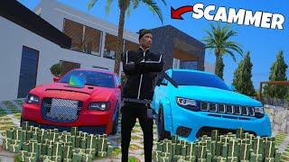 I Spent 24 Hours As a SCAMMER in GTA 5 RP..