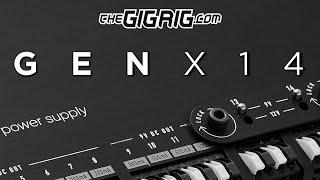 Introducing TheGigRig GenX14 Guitar Effect Pedal Power Supply