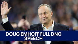 2024 DNC: Doug Emhoff full speech at Democratic National Convention | KTVU