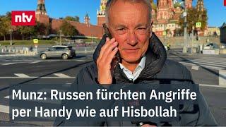 "Software kommt aus dem Ausland" - Munz: Russen fürchten Angriffe wie auf Hisbollah  | ntv