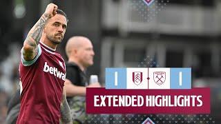 Extended Highlights | Fulham 1-1 West Ham | Premier League