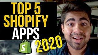 TOP 5 Shopify Dropshipping Apps 2020 | INCREASE Sales By 100x