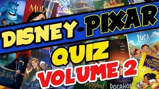 [DISNEY & PIXAR QUIZ Vol.2] - Fun Disney Trivia - Difficult! 