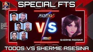 BATALLA ESPECIAL SHERMIE ASESINA VS TEAM ADK!