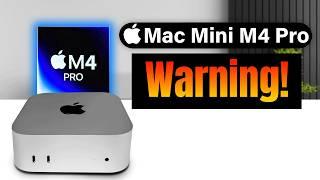 Mac Mini M4 PRO's Hidden FLAW Nobody Talks About!