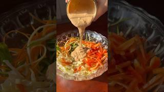 Day 12/30 of easy salad recipes #recipe #salad #fitness #proteinsalad #viral