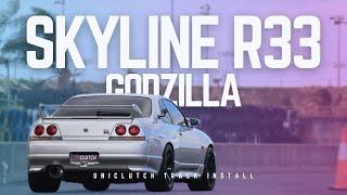 Godzilla!! - Nissan Skyline R33 UniClutch Test Drive