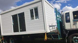 garden house made by china cheap prefab shipping container homes manufacture-dingrong