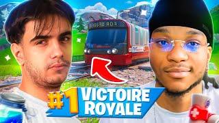 Faire TOP 1 SEULEMENT avec le TRAIN en Classé UNREAL ! ft. Kirwa (OMG)