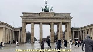 Berlin - Brandenburg Gate and Museums