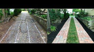 DIY Driveway Transformation