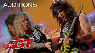 AGT's Rock Revolution: Steel Panther Owns The Stage with "Eyes of A Panther" | Auditions | AGT 2023