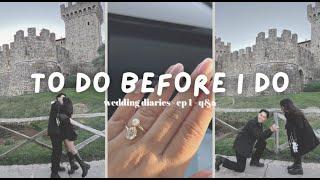 To Do Before I Do  Wedding Diaries Episode 1 - Q&A