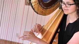 Rigaudon, by Bernard Andrès - Stephanie Claussen, solo harp