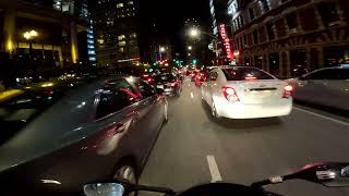 POV Night Cruzin Chicago GSXR 1000,#chill,#nice,#chicago,#bike,#rider,#pov,#fyp,#gsxr,#city,#travel